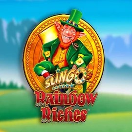 Slingo Rainbow Riches logo – Casino Games by Gaming Realms at AlaWin Casino