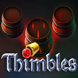 Thimbles slot logo by Evoplay at AlaWin Casino